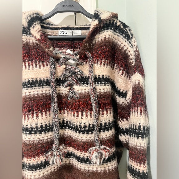 NWT ZARA WOOL ALPACA SWEATER LIMITED EDITION SIZE M 0021/126/104 - Picture 12 of 13